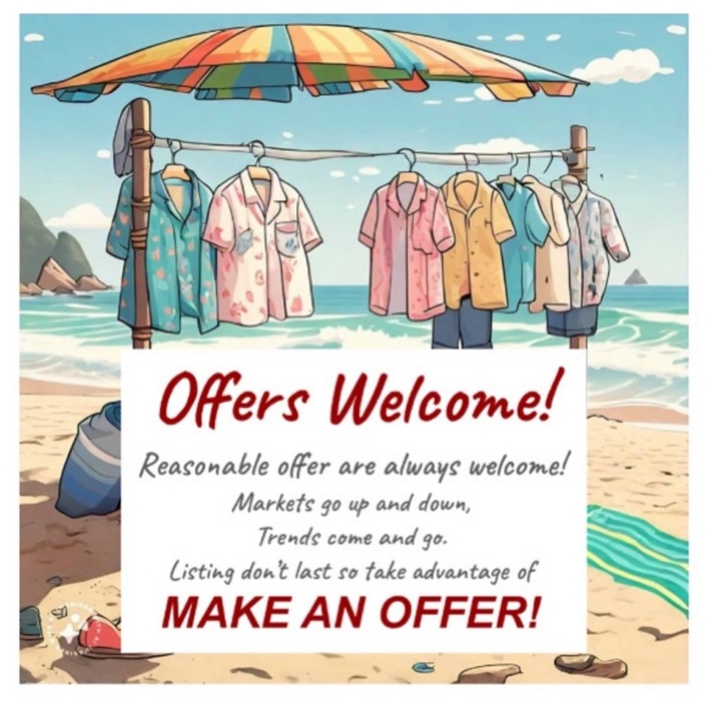 Make a reasonable offer!!!! Anything reasonable